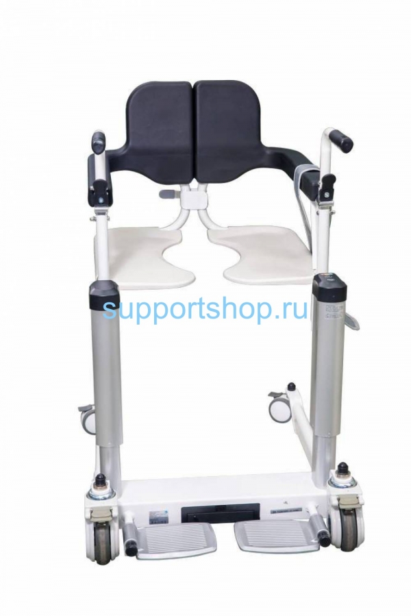 Кресло-каталка с санитарным оснащением и подъёмным устройством LASAR J-9