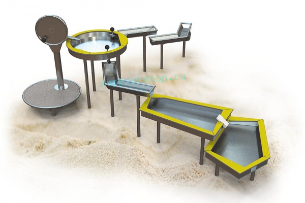Детская площадка для игр с песком и водой 