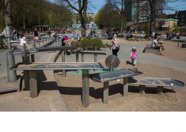 Детская площадка для игр с песком и водой "Патагония"