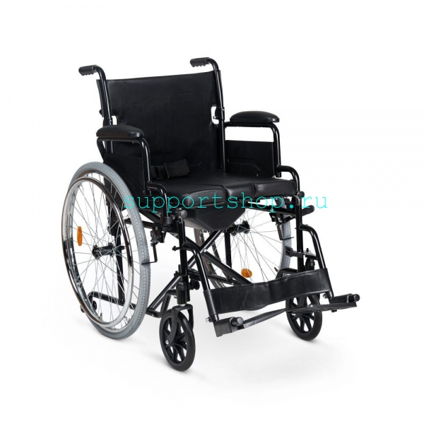 Кресло-коляска для инвалидов с санитарным оснащением Армед Н 011A
