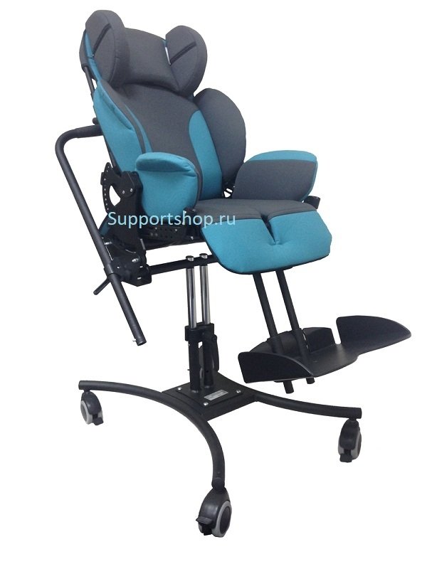 Кресло-коляска инвалидная для детей с ДЦП HOGGI BINGO Evolution на домашней Х-образной раме