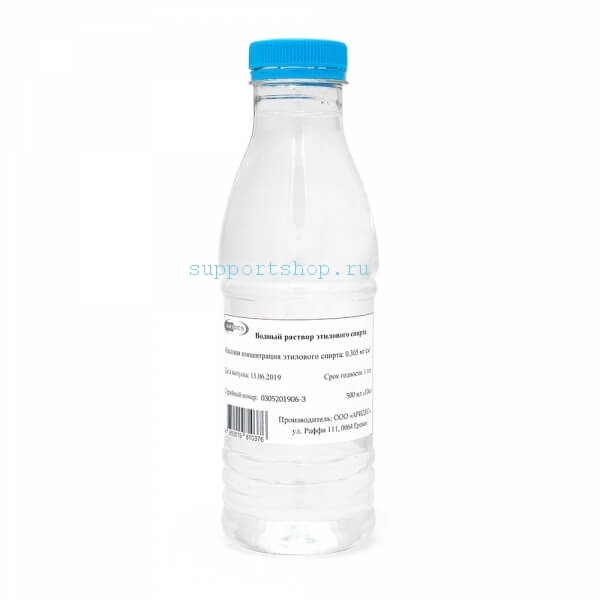 Водный раствор этанола (0,61 мг/см3)