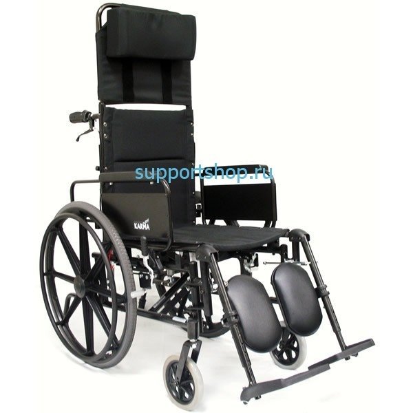 Инвалидная кресло-коляска с множеством функций Ergo 504 (задние колеса 24
