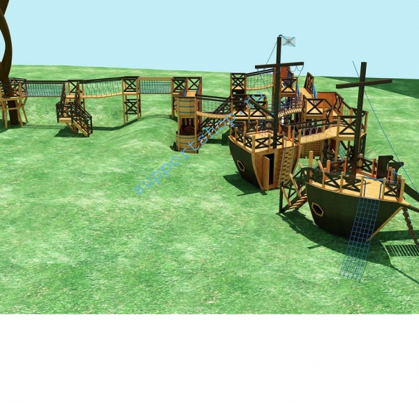 Детская игровая площадка Пиратская бухта