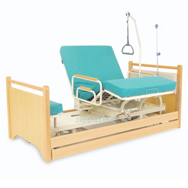 Кровать с поворотным креслом для лежачих больных RAUND UP