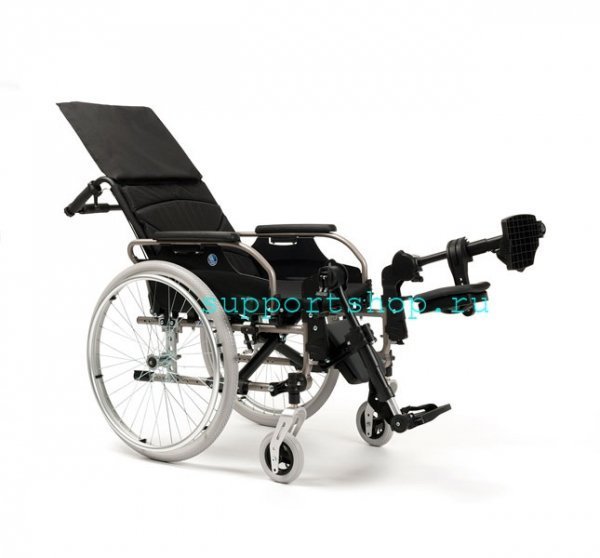 Кресло-коляска инвалидная механическая Vermeiren V300+30° с регулируемыми подножками и удлинением спинки