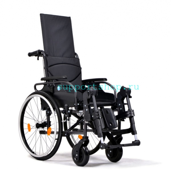 Кресло-коляска инвалидное механическое Vermeiren V200 (компл. D200+30°) с ортопедическими подножками