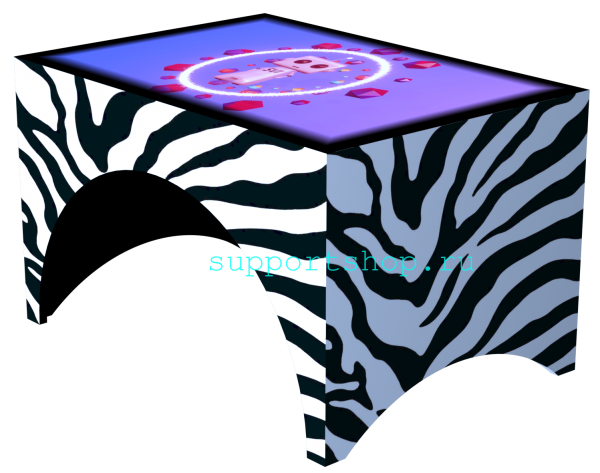 Интерактивный сенсорный стол Зебра Лого