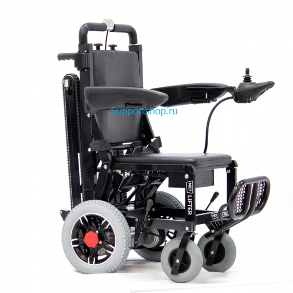 Кресло-коляска с электроприводом и лестничным подъемником LIFTER 2