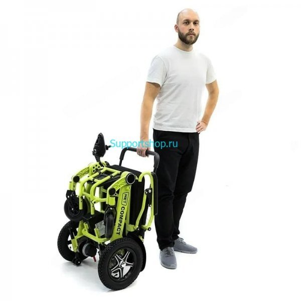 Инвалидная кресло-коляска с электроприводом Compact 35 (2 АКБ)