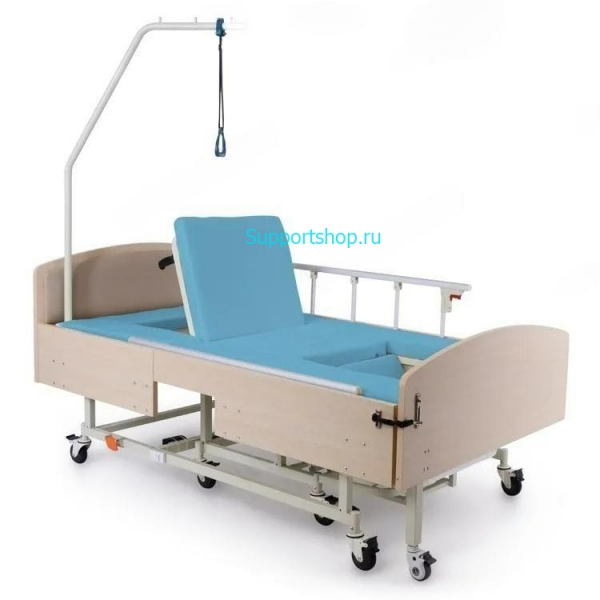 Кровать электрическая INTEGRA ELECTRO с встроенной кресло-каталкой и т/у (ложе 100 см)