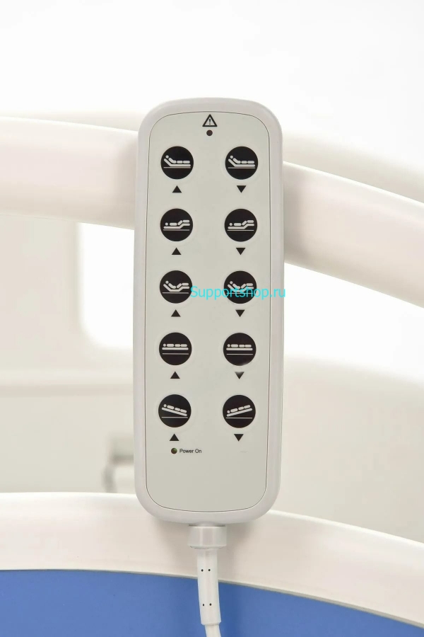 Реанимационная пяти-функциональная кровать TATRA LIGHT II с приводами DeWert , с CPR, аккумулятором и удлинением ложа