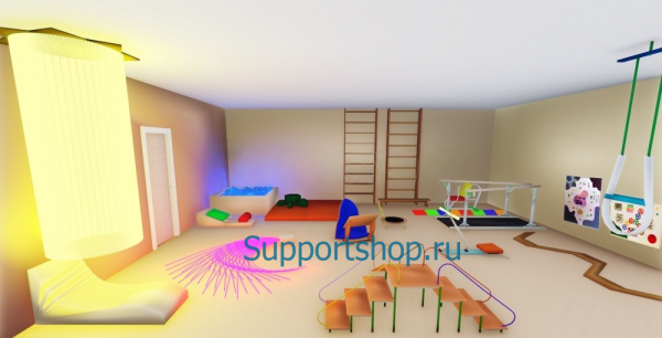 Сенсорная комната (ОВЗ, ОФЗ) для детей с ограниченными возможностями здоровья