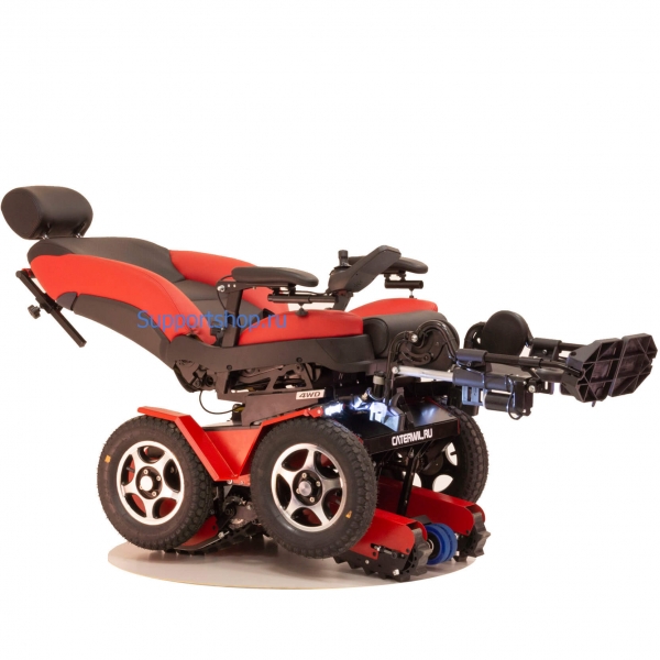 Электроколяска вездеход ступенькоход Caterwil GTS 4WD Lux