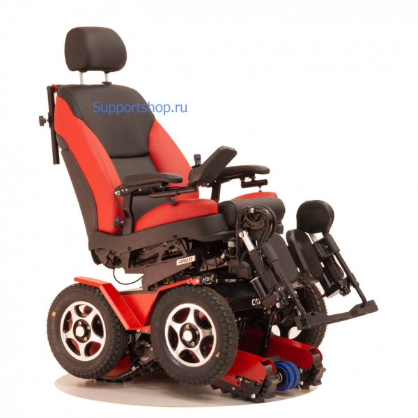 Электроколяска вездеход ступенькоход Caterwil GTS 4WD Lux