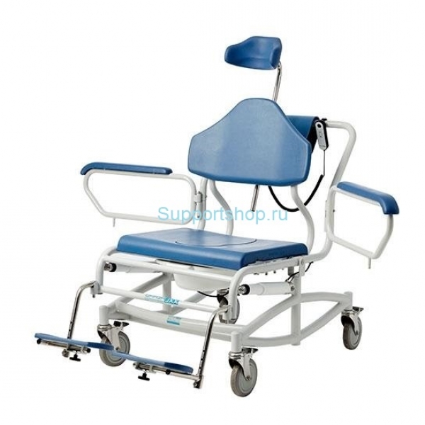 Инвалидная кресло-коляска для душа и туалета LY-800 Tilt (800-0155XXL)