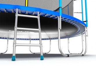 Батут с внутренней сеткой и лестницей EVO JUMP Internal 16ft (Blue)