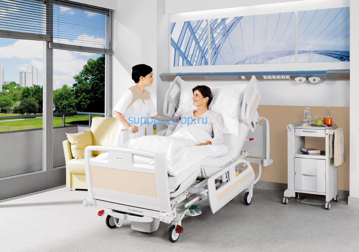 Медицинская кровать с электроприводом Linet Eleganza 3