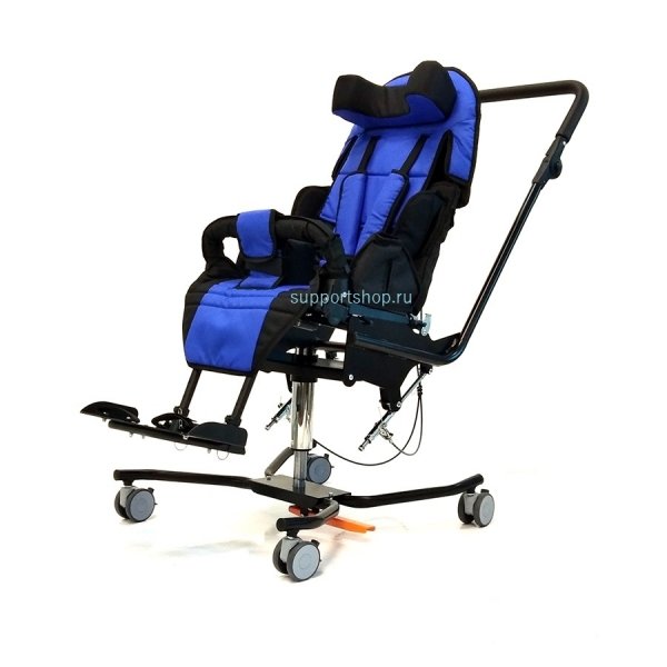 Кресло-коляска для детей с ДЦП НИКА-04 на домашней раме