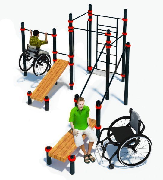 Компекс для инвалидов-колясочников PERFECT W-7.07