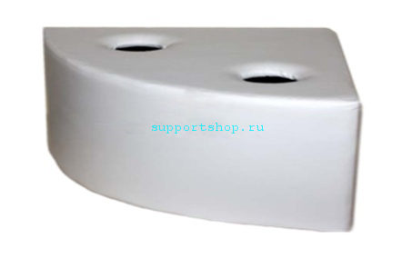 Мягкая платформа для воздушно - пузырьковой трубки угловая (800х800х300 мм) RG010