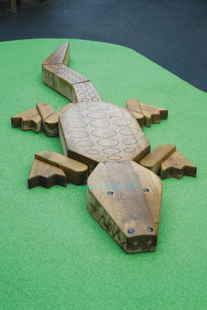 Детский игровой элемент "Крокодил"
