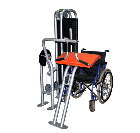 А-111i Трицепс-машина для инвалидов-колясочников