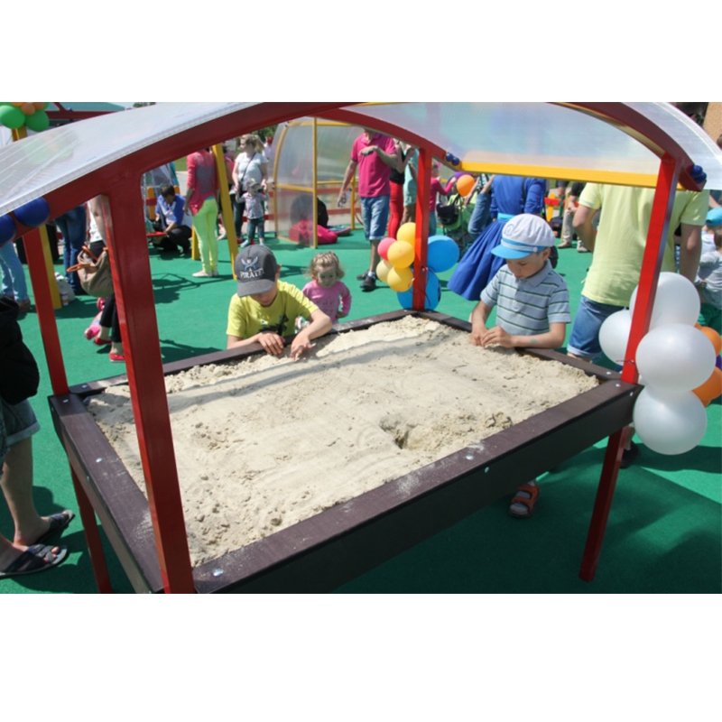 Крытая песочница для детей-инвалидов