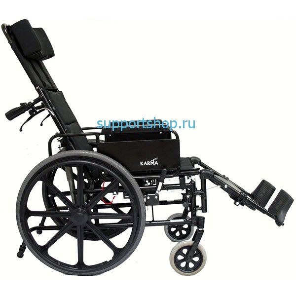 Инвалидная кресло-коляска с множеством функций Ergo 504 (задние колеса 24")