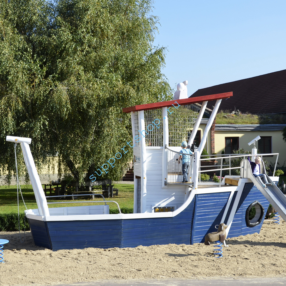 Детская площадка для игр с песком "Буксир"