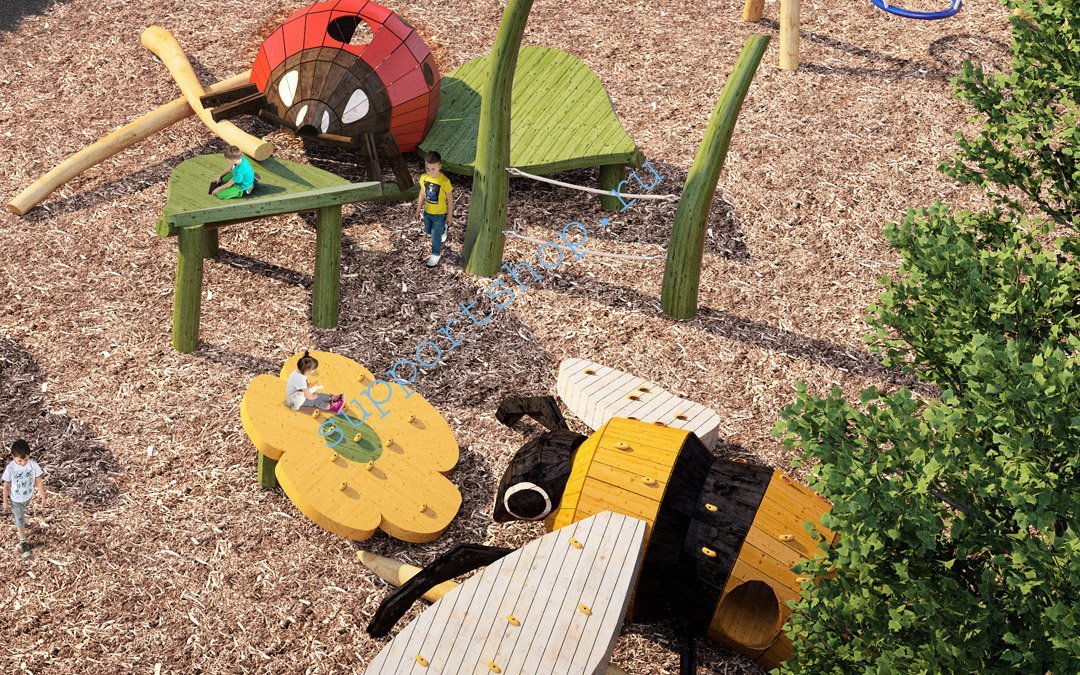 Детская игровая площадка "Полянка"