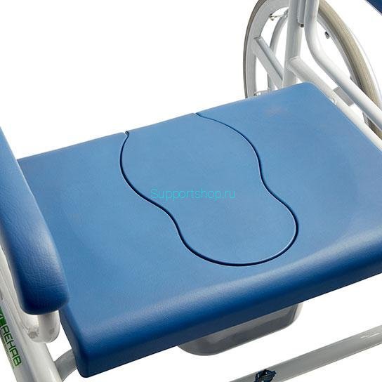 Кресло-коляска инвалидная для душа и туалета Titan LY-250 DTRS XXL (250-1200XXL)