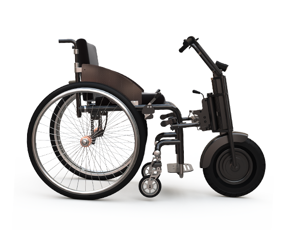 Электроприставка для инвалидной коляски UNAwheel Maxi 14"