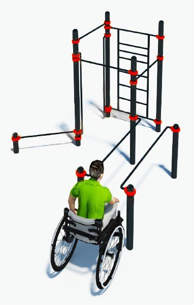 Комплекс для инвалидов-колясочников VICTORY W-7.05