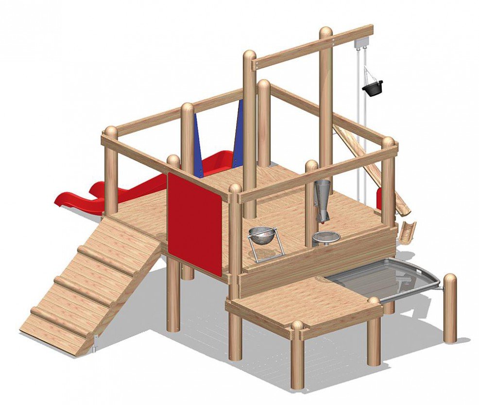 Детская площадка для игр с песком "Кайри"
