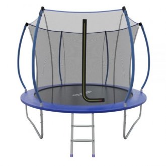 Батут с внутренней сеткой и лестницей EVO JUMP Internal 10ft (Blue)