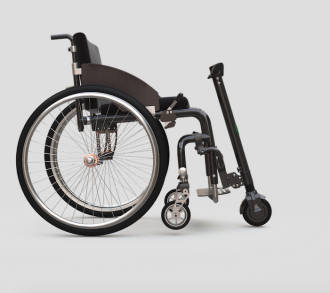 Электроприставка для инвалидной коляски UNAwheel Mini