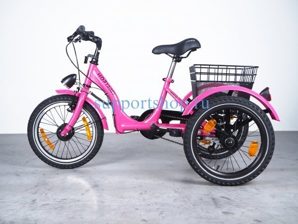 Реабилитационный трёхколёсный велосипед для детей и подростков с ДЦП LIW HOP 16 TRIKES
