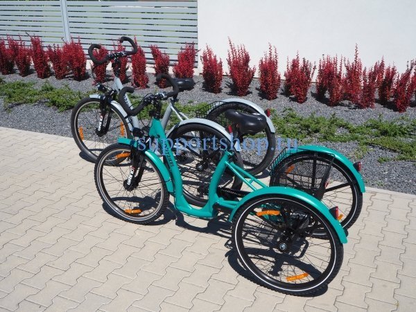 Реабилитационный трёхколёсный велосипед для подростков и взрослых с ДЦП LIW HOP 26 TRIKES