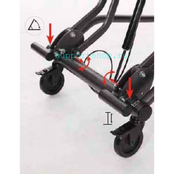Детская коляска Thomashilfen EASyS Modular S на комнатной раме Q