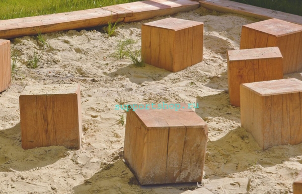 Сиденье Песочный кубик