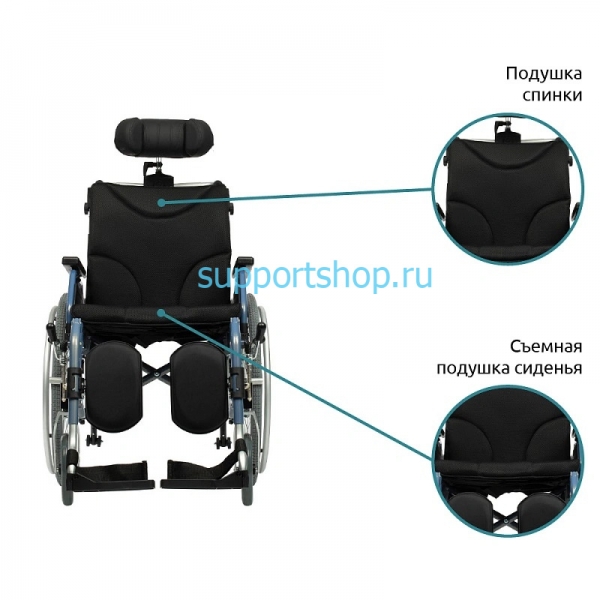 Механическая коляска для инвалидов Comfort 500