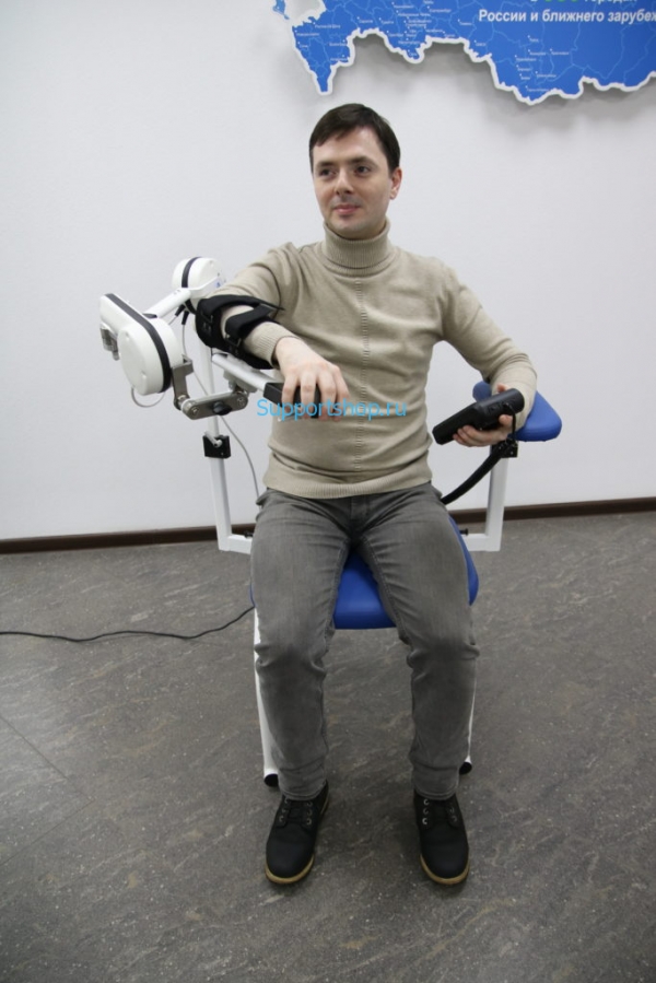 Аппарат двигательный для роботизированной механотерапии суставов верхних конечностей Орторент Плечо