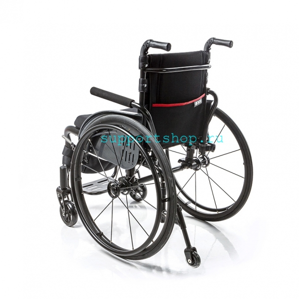 Активное кресло-коляска со складной спинкой Omega Active 455