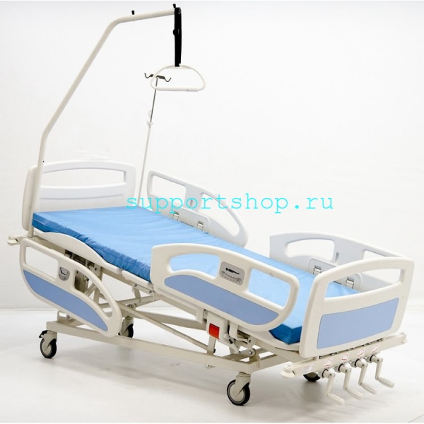 Госпитальная кровать пятифункциональная механическая с регулировкой высоты Tatra Mehanik II