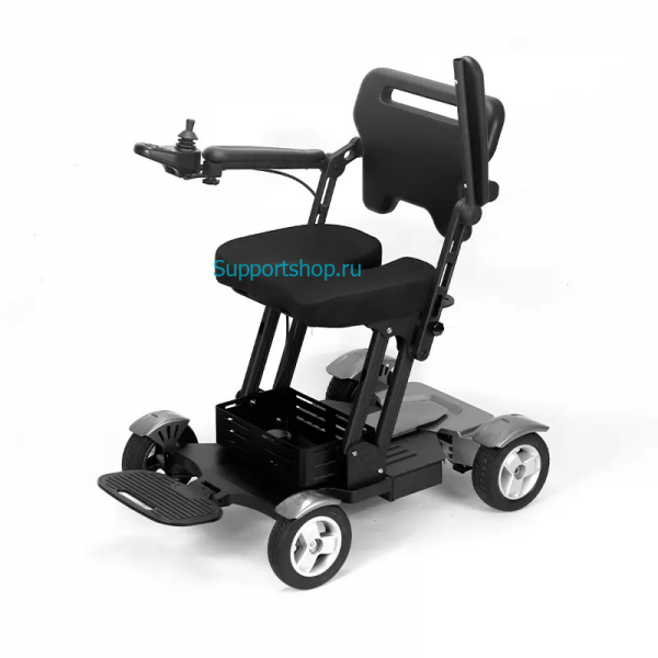 Кресло-коляска с анатомическим сиденьем и системой подруливания COMPACT PRO 4WS