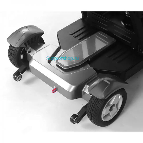 Кресло-коляска с анатомическим сиденьем и системой подруливания COMPACT PRO 4WS