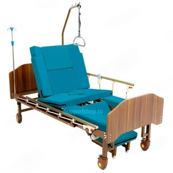 Функциональная кровать EMET с электроприводом, с положением кардиокресло, с туалетом (ложе 197*90см)