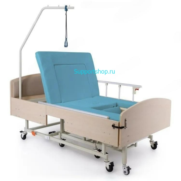 Кровать электрическая INTEGRA ELECTRO с встроенной кресло-каталкой и т/у (ложе 100 см)