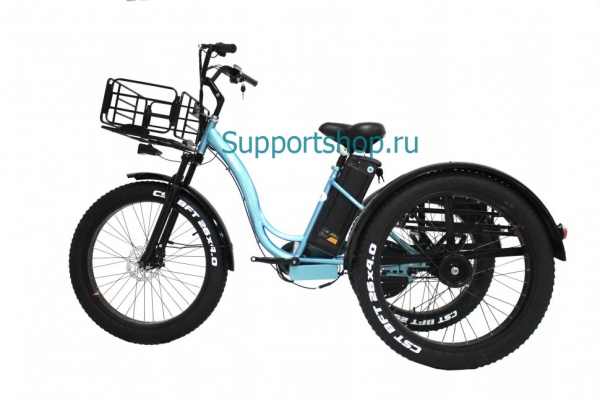Электровелосипед GreenCamel Трайк-F26 (R26FAT 1000W 48V 20.3Ah)